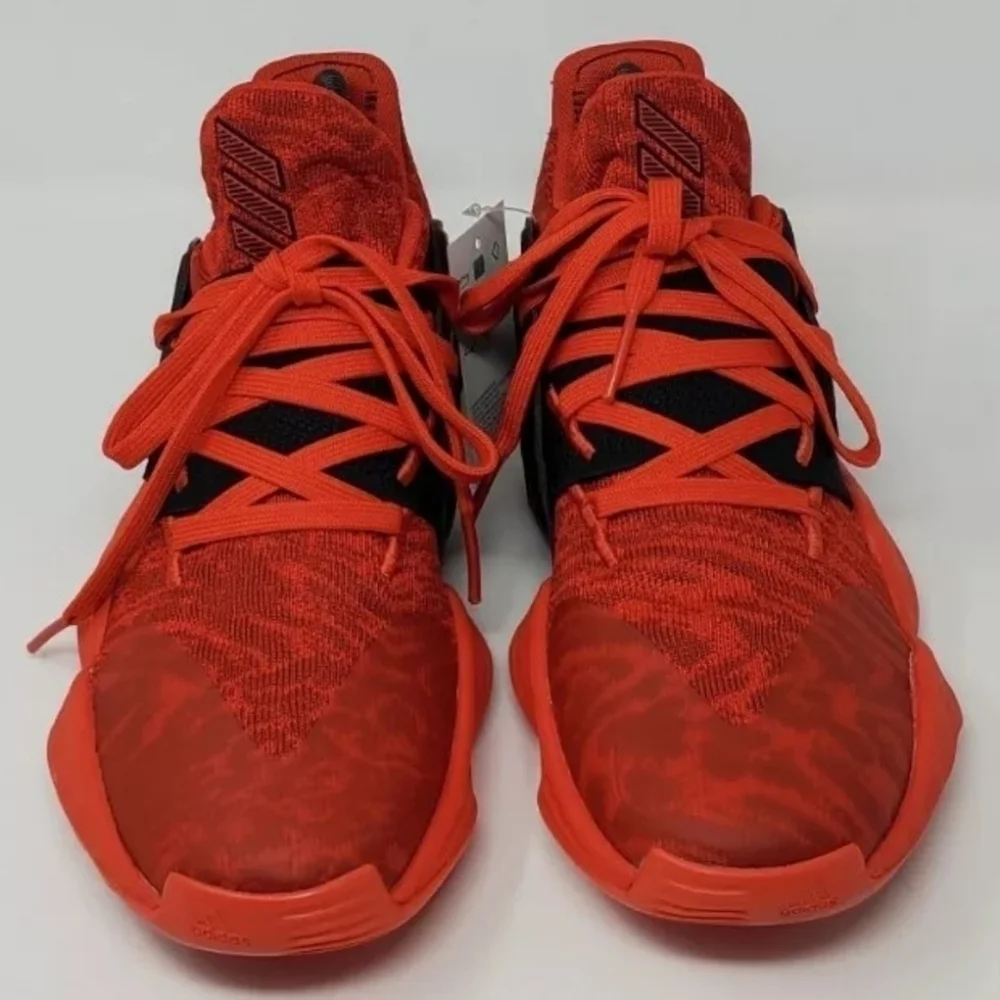 Adidas Harden Vol. 4 Basketball Shoes Red Black EF0999 Men USA Size 7 New